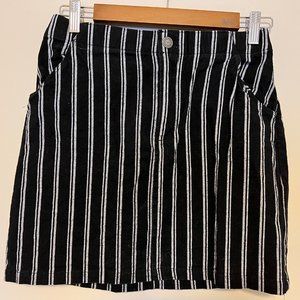 Hollister Striped Mini Skirt Size S